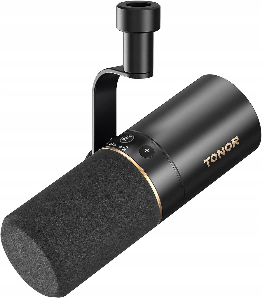 DYNAMICZNY MIKROFON TONOR TD510 REDUKCJA HAŁASU XLR USB-C JACK PLUG&PLAY