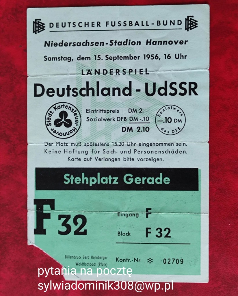 Niemcy-ZSRR 1956