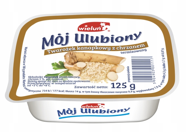 Twarożek Mój Ulubiony z chrzanem 125g