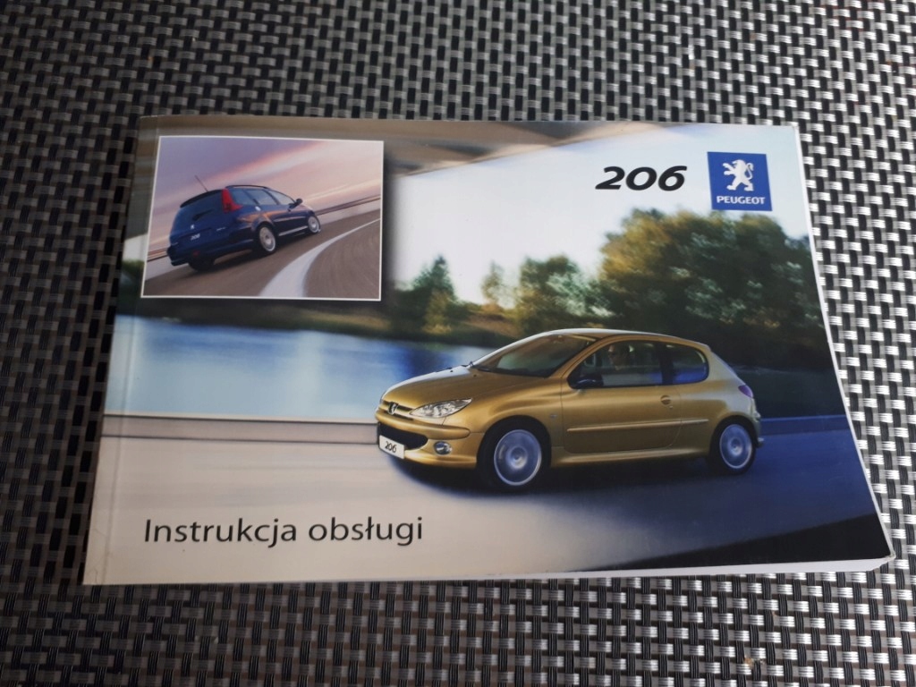 Instrukcja obsługi peugeot 206 polska 8184488839