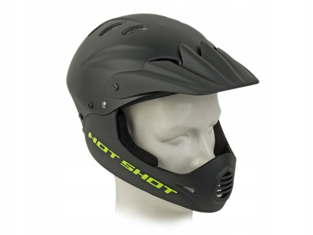 Kask rowerowy ze szczęką downhill MTB DH AUTHOR 58