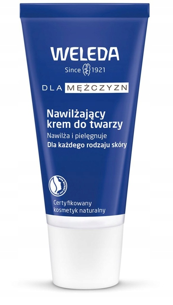 KREM NAWILŻAJĄCY DO TWARZY DLA MĘŻCZYZN ECO 30 ml - WELEDA