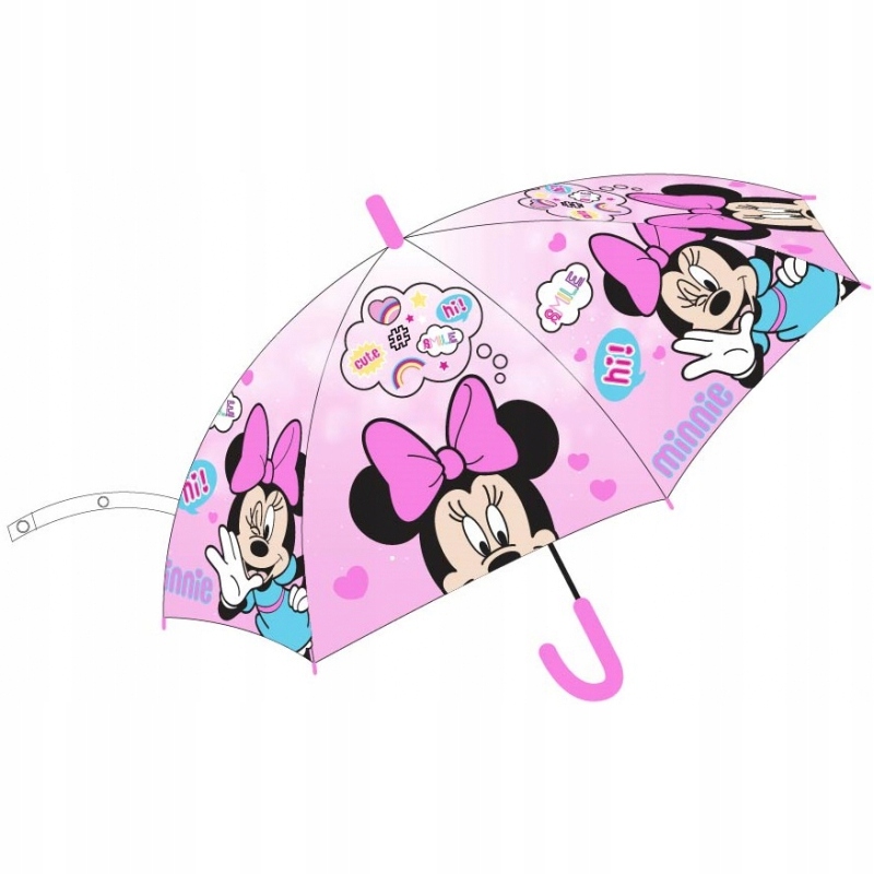 PARASOL PARASOLKA MYSZKA MINNIE MAUSE