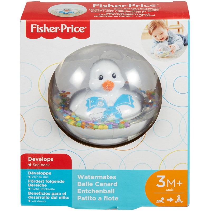 FISHER-PRICE DRD81 KĄPIELOWA KACZUSZKA BIAŁA