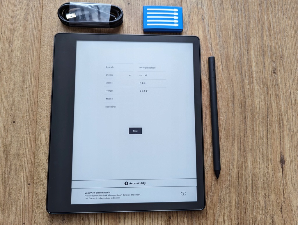 Czytnik Amazon Kindle Scribe 16 GB with Basic Pen 16 GB 10,2 " szary