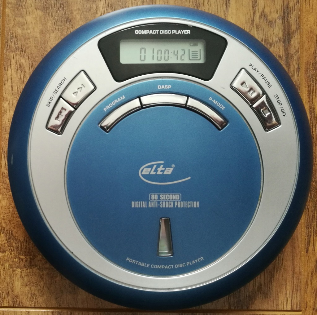 ODTWARZACZ DISCMAN ELTA 5780B PORTABLE CD PLAYER