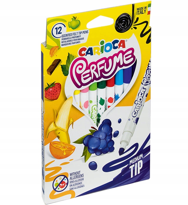 Pisaki Carioca XPLOSION zapachowe 12 kolorów Cari