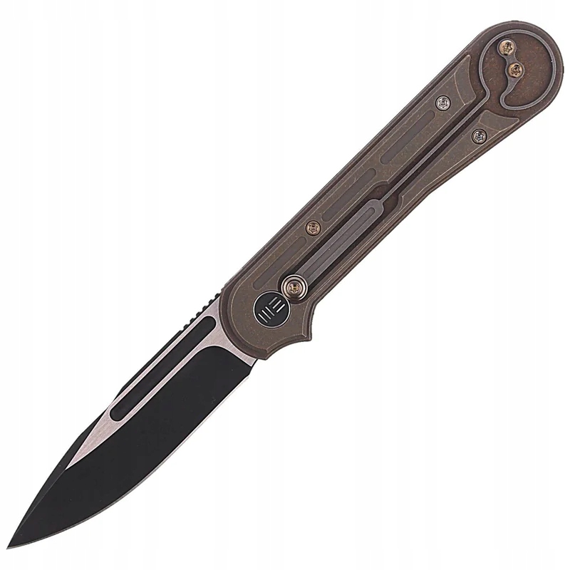 Nóż WE Knife Double Helix Bronze Titanium 12824539187 oficjalne
