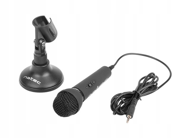 MIKROFON NATEC ADDER BLACK