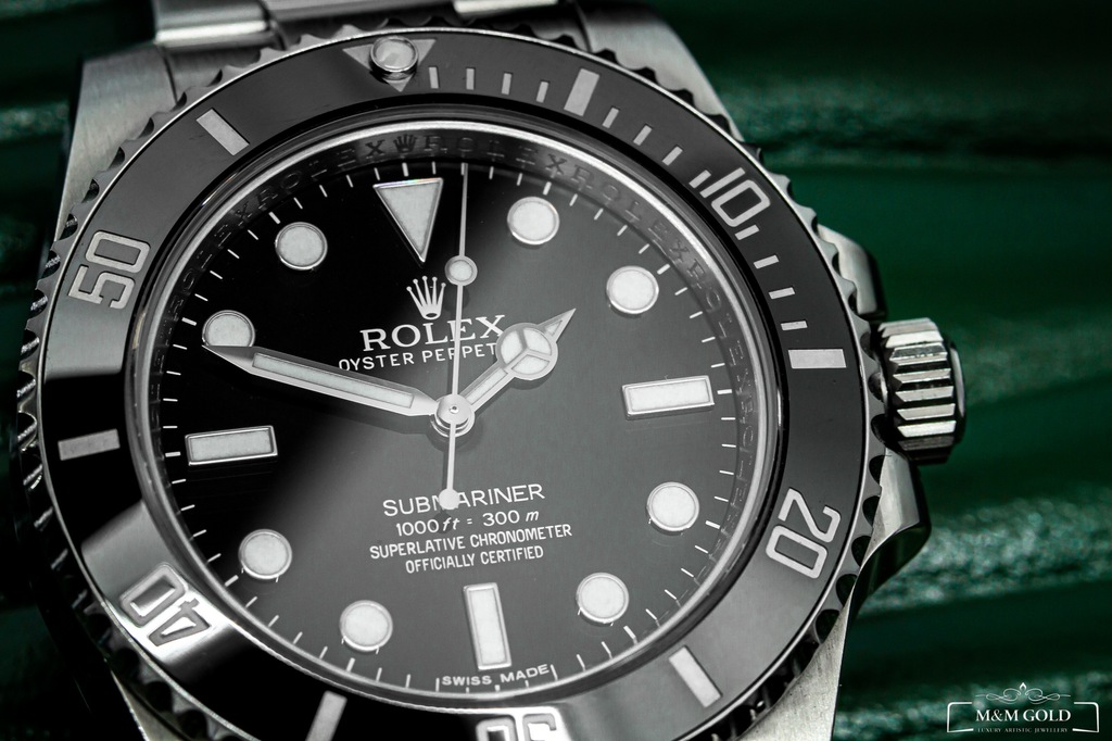 ROLEX SUBMARINER 40mm No Date // Stal Szlachetna