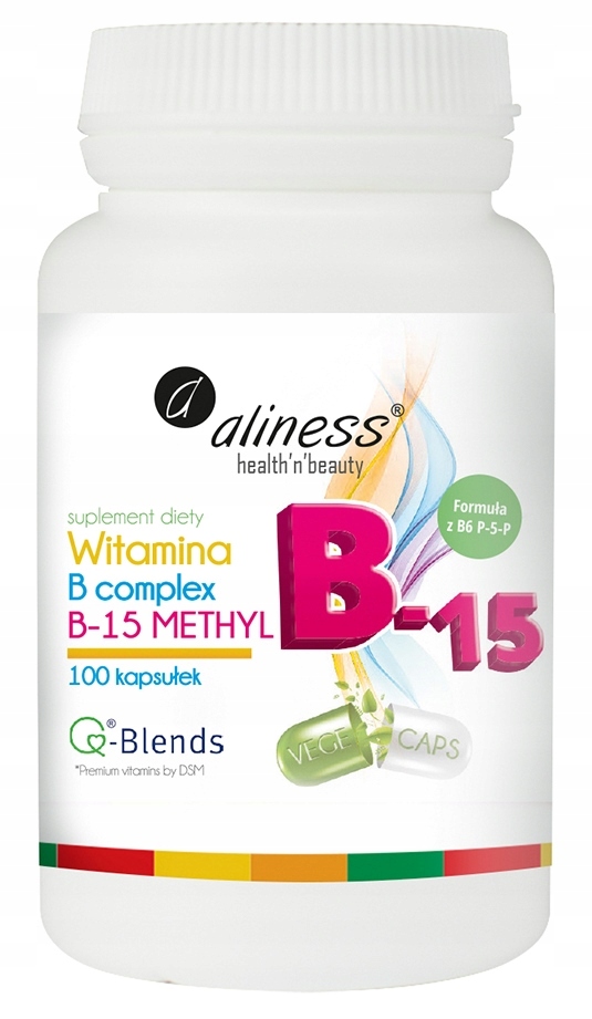 Aliness Witamina B Complex B15 Methyl 100 kaps.