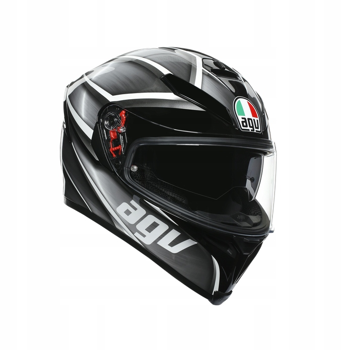 Kask AGV K-5 MS Tempest Black/Silver