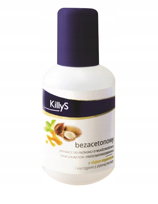KillyS Acetone-Free Nail Polish Remover bezacetono