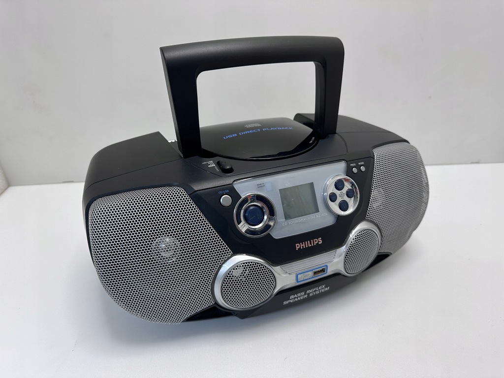 RADIO ODTWARZACZ CD USB FM Philips AZ1826/12 czarny (p