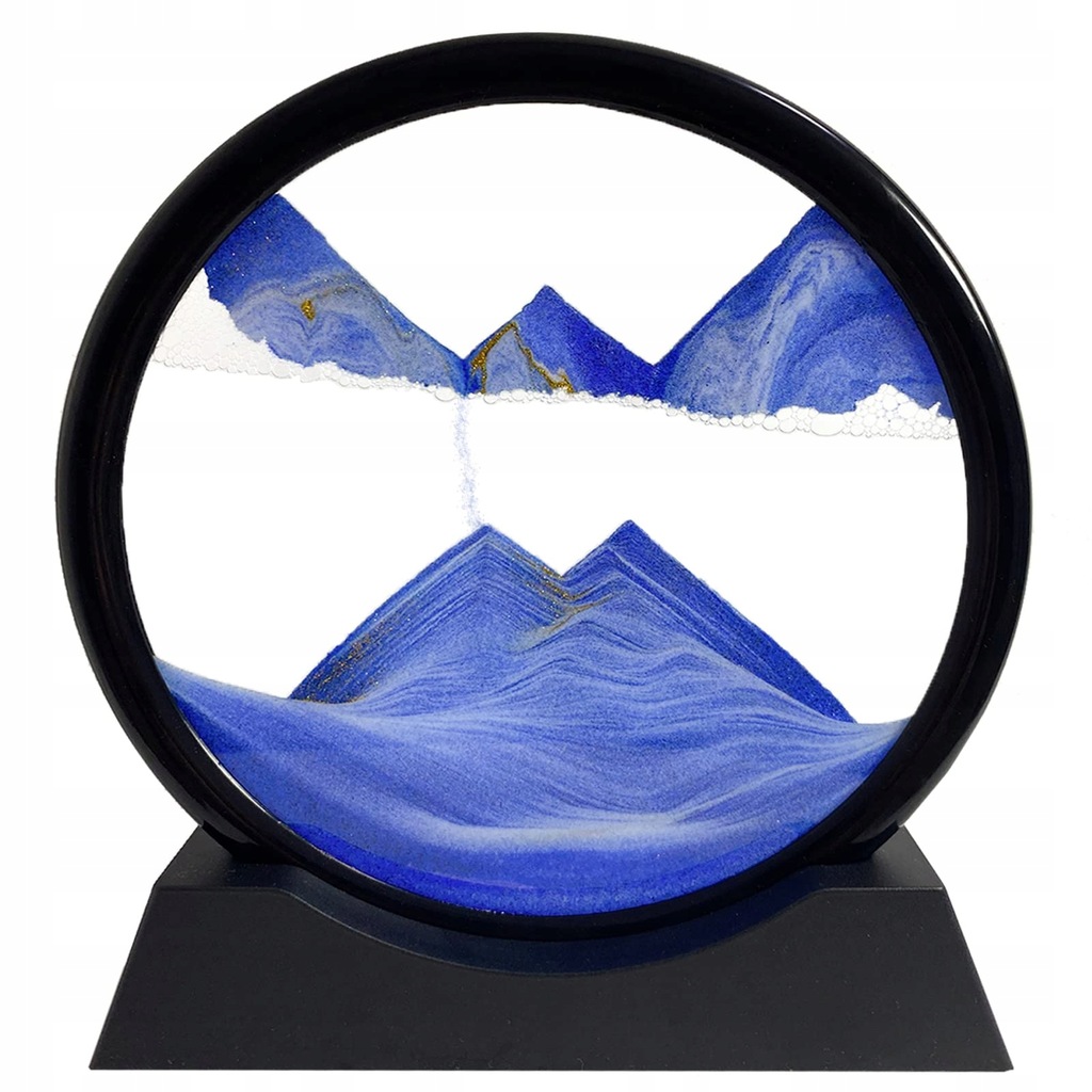 OBRAZ 3D SAND ART KLEPSYDRA DYNAMICZNE 18*19CM