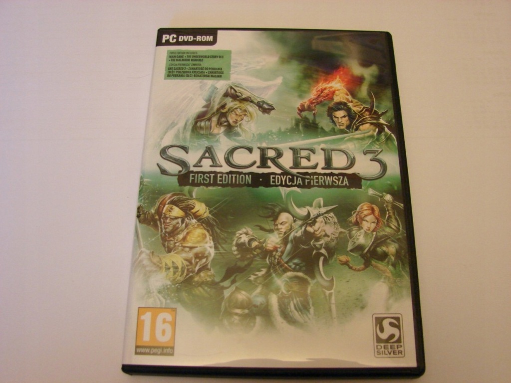 Sacred 3 PL - gra PC pudełkowa