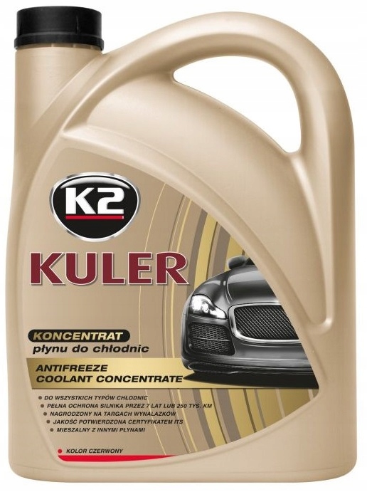 MELLE KONC.PŁYNU CHŁODN. 4L CZERW.K2 KULER G12 KONCENTRAT 1:1