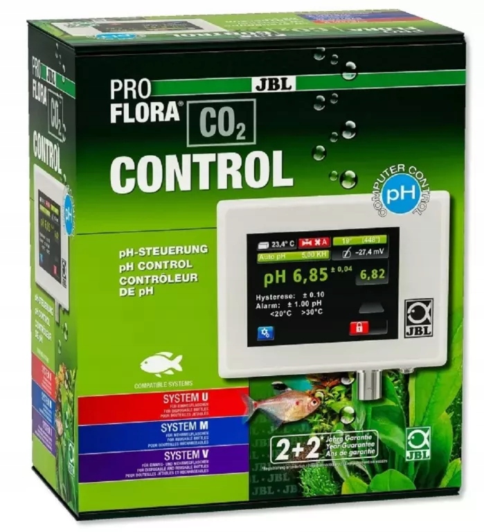 JBL PROFLORA CO2 STEROWANIE, KOMPUTER POMIAROWO-STERUJĄCY 4014162646507