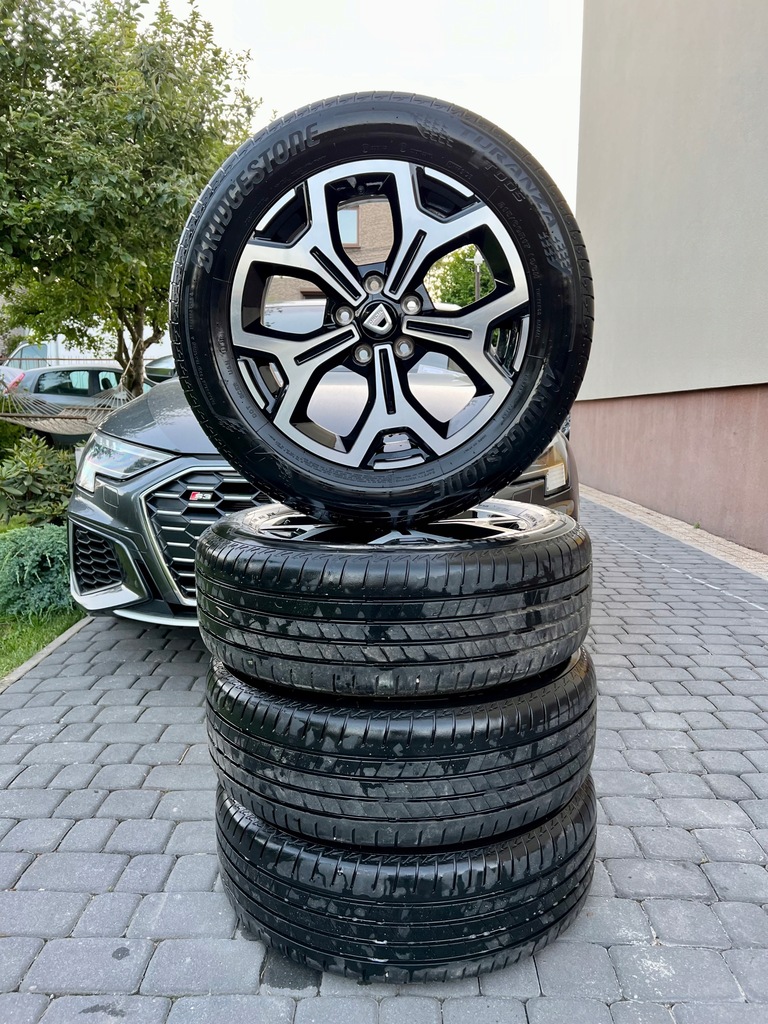 Dacia Duster Alu Felgi 17 Cali Opony 7 mm Oryginal