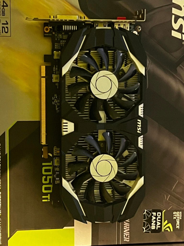Karta graficzna GTX 1050 Ti 4GT OC MSI 4096 MB - 12708046344 ...