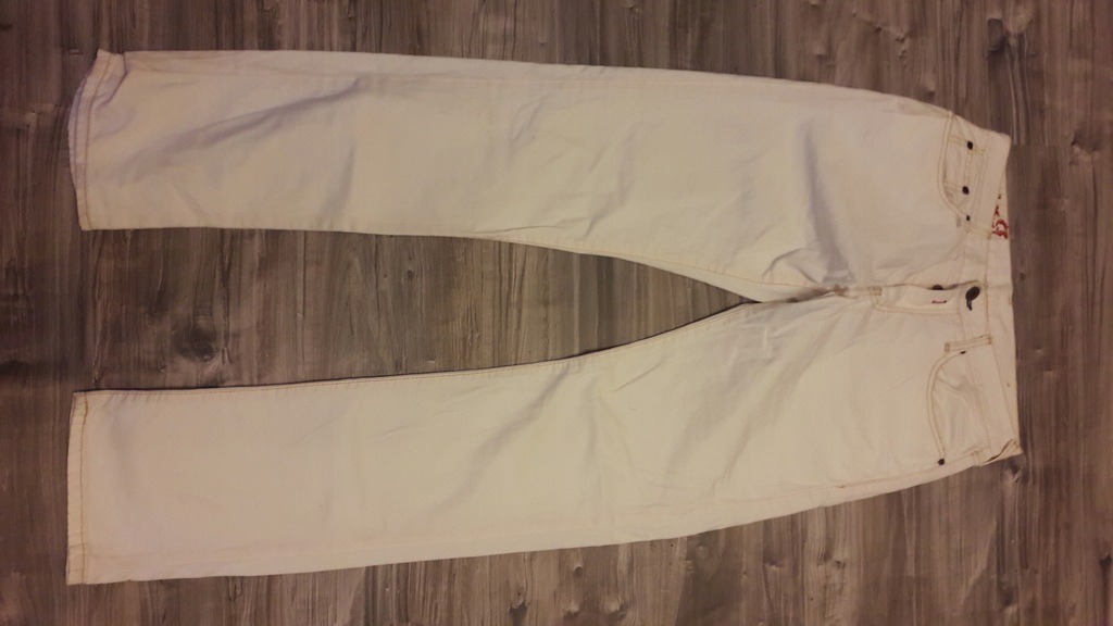 Replay spodnie męskie W32L34 proste jeansy
