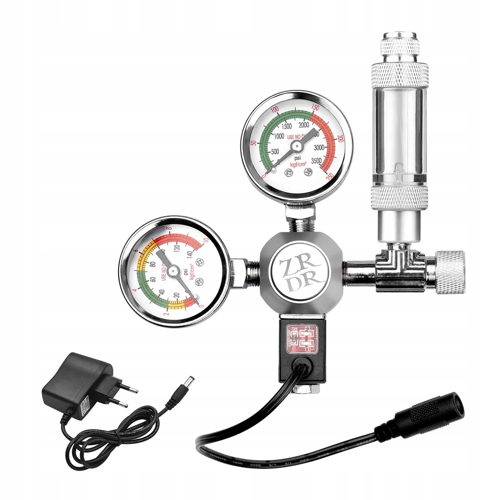 Akwarium Regulator CO2 Wodoodporny regulator