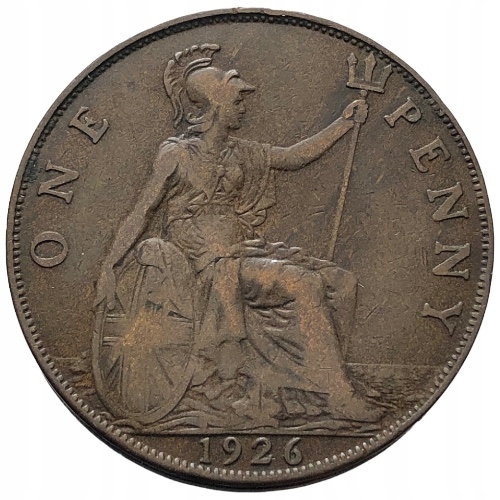 66883. Wielka Brytania, 1 pens, 1926r.