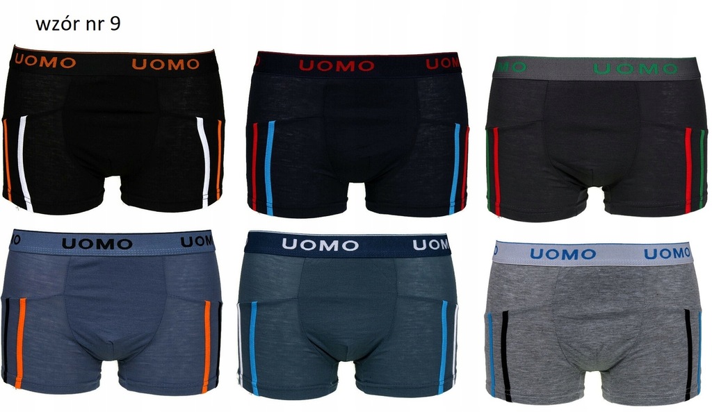 Купить 6x МУЖСКИЕ БОКСЕРЫ ИЗ ХЛОПКА UOMO L: отзывы, фото, характеристики в интерне-магазине Aredi.ru