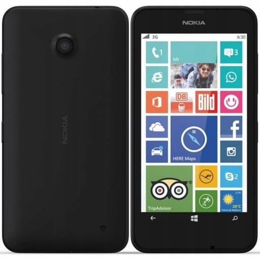 Ladna Pl Nokia Lumia 630 Czarna Bez Simlocka 9652295116 Oficjalne Archiwum Allegro