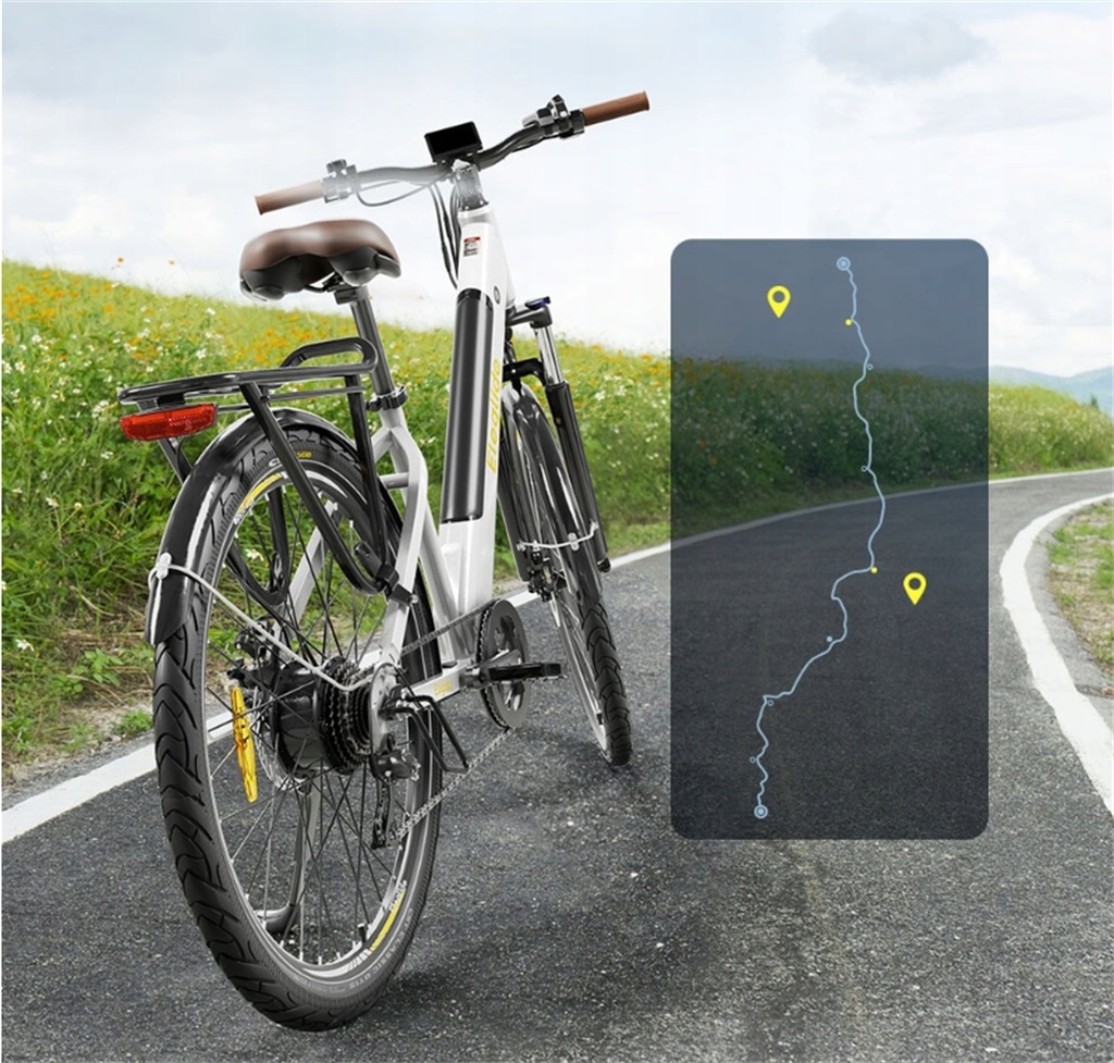 Rower elektryczny Eleglide T1 Stepthru 250W 100km 12167327081