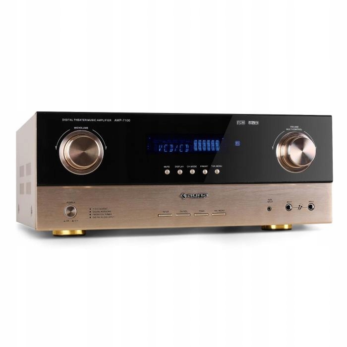 Auna AMP-7100 Receiver HiFi Amplituner 7.1 2000W