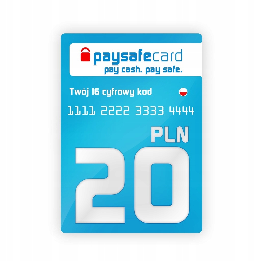 PAYSAFECARD PSC 20zł