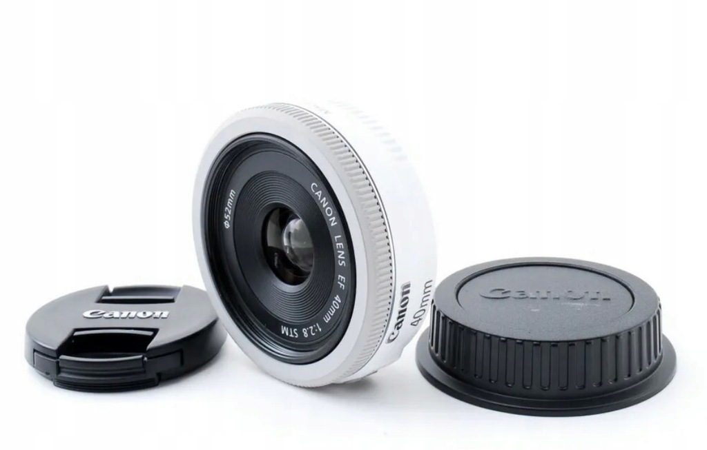 Obiektyw Canon EF 40mm f/2.8 STM Biały Rewelacja