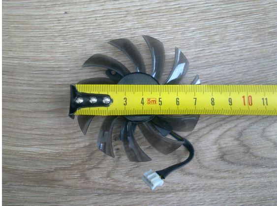 Everflow T128010SU Gigabyte wentylator karty graf