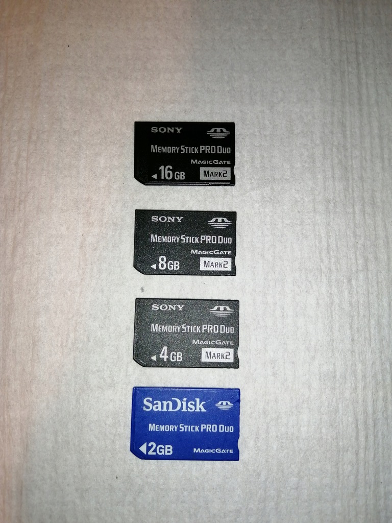 Sony Memory Stick Pro Duo 8GB Magic Gate Mark 2 11253603182