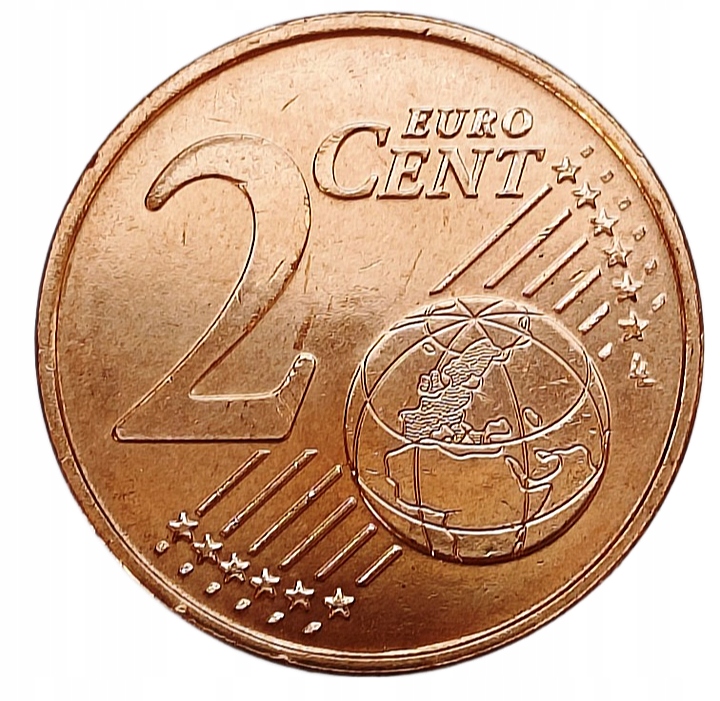 ESTONIA 2 EURO CENTS 2022 MAPA ESTONII UNC