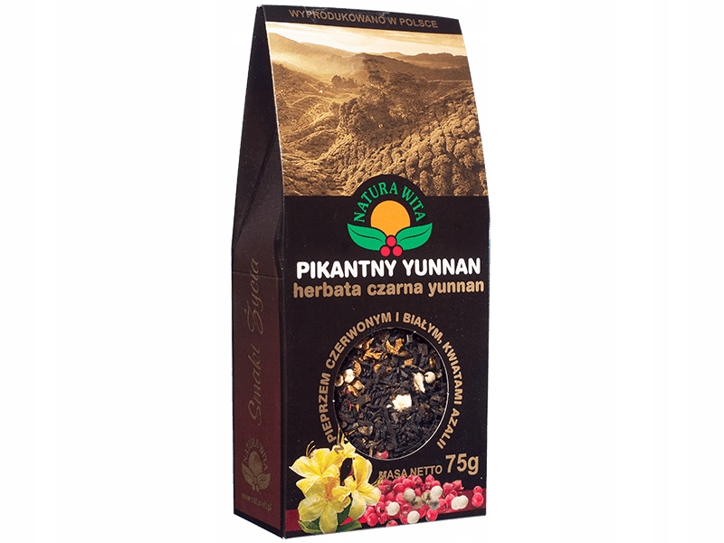 HERBATA PIKANTNY YUNNAN, 75 g, NATURA WITA