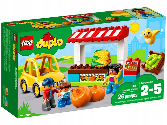 KLOCKI LEGO 10867 DUPLO NA TARGU 26 EL.