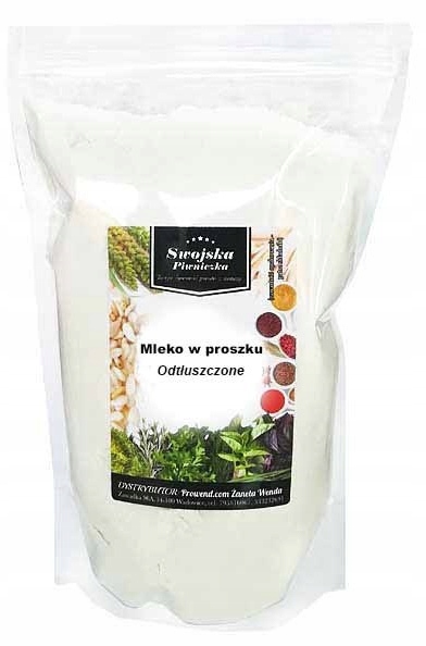 MLEKO W PROSZKU ODTŁUSZCZONE 500g