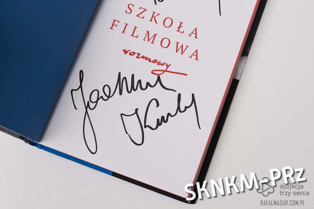 Joanna Kulig - "Szkoła filmowa. Rozmowy" autograf