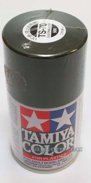 Tamiya TS-70 Farba w sprayu OLIVE DRAB - 100ml