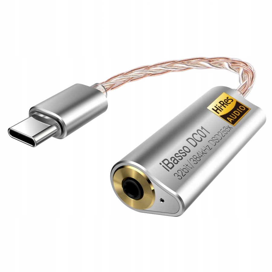 iBasso DC01 USB/Type-C DAC - 2.5mm Bal - AK4493EQ - 8272696662 ...