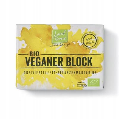Margaryna wegańska blok 250g Land Krone