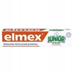 elmex Junior Pasta do zęb dla dziec 6-12 lat 75 ml