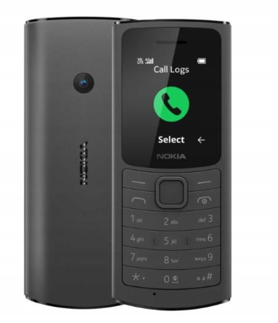 NOKIA Telefon 110 dual SIM czarny