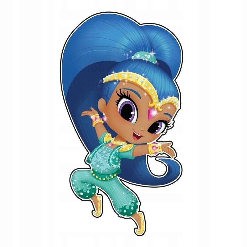 Dekoracja ścienna Shimmer&Shine - Shine (mała)