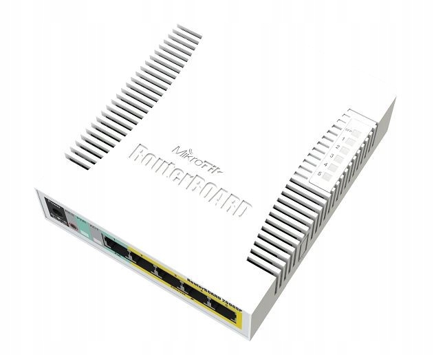 MIKROTIK Przełącznik 5xGbE 1xSFP CSS106-1G-4P-1S