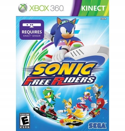 GRA SONIC FREE RIDERS XBOX 360 / KINECT X-360 /