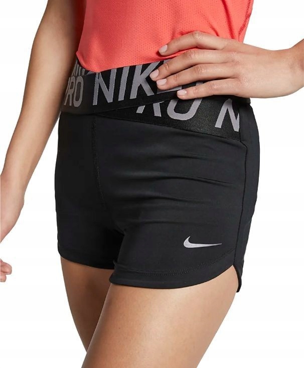 SP911. Nike Spodnie damskie Pro Intertwist czarne