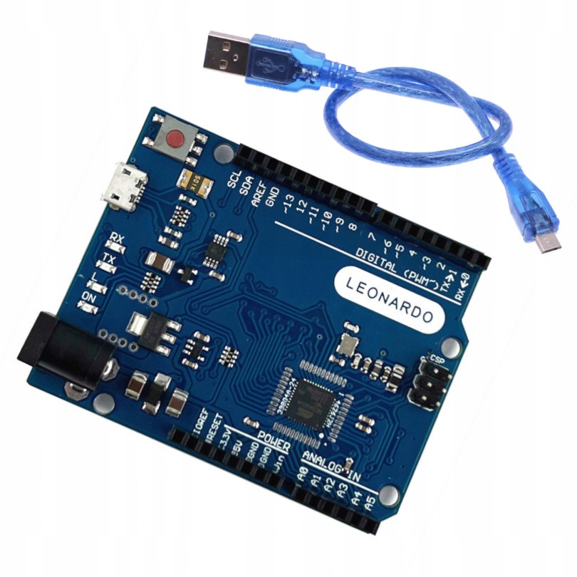 Arduino LEONARDO R3 | ATmega32U4 | ZESTAW